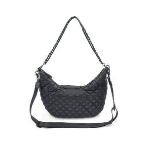 NEW BC HANDBAGS marly nylon bag in black